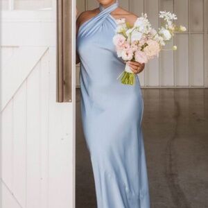 Show Me Your Mumu light blue maxi dress